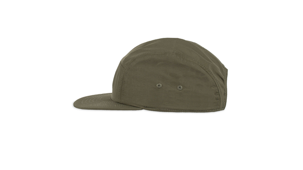 Dockers Nylon Camp Hat With Embroidered Logo And Flat Brim Green
