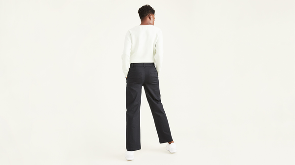 Dockers Original Chinos High Waisted Straight Fit Beautiful Black