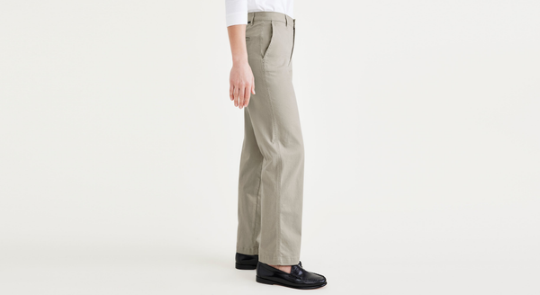 Dockers Original Chinos High Waisted Straight Fit Green