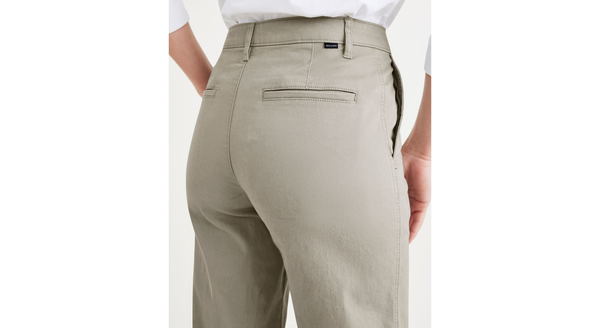 Dockers Original Chinos High Waisted Straight Fit Green