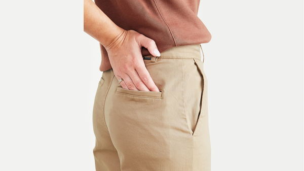 Dockers Original Chinos High Waisted Straight Fit Khaki