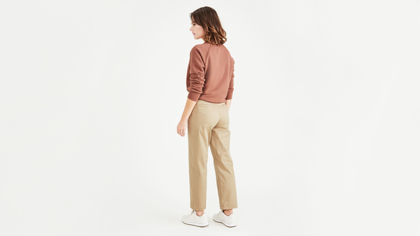 Dockers Original Chinos High Waisted Straight Fit Khaki