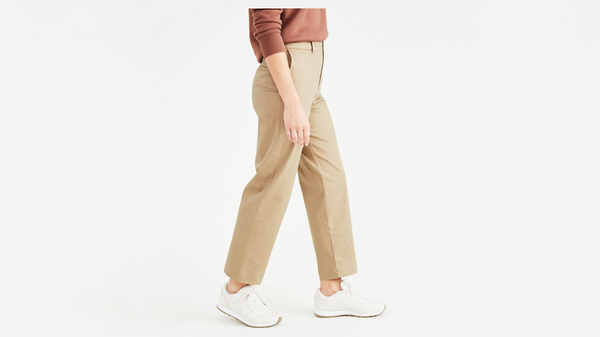Dockers Original Chinos High Waisted Straight Fit Khaki