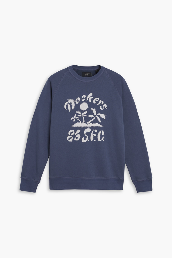 Dockers Original Crewneck Sweatshirt Regular Fit Blue