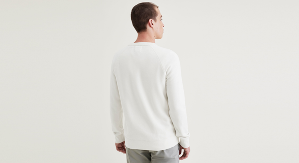 dockers Original Crewneck Sweatshirt Regular Fit White