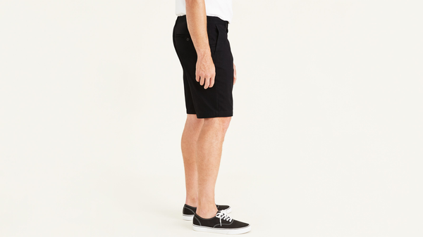 Dockers Perfect 10.5" Shorts (Big And Tall) Mineral Black