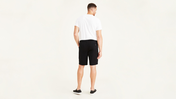 Dockers Perfect 10.5" Shorts (Big And Tall) Mineral Black