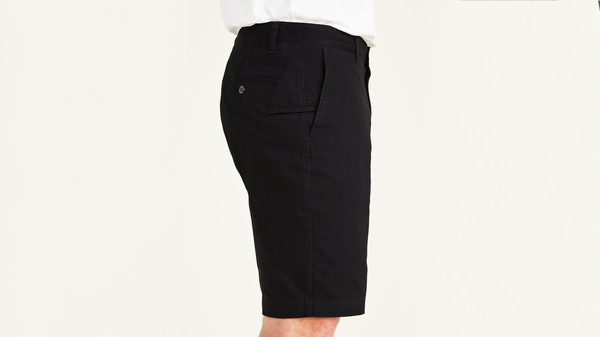 Dockers Perfect 10.5" Shorts (Big And Tall) Mineral Black