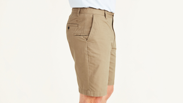 Dockers Perfect 10.5" Shorts (Big And Tall) New British Khaki
