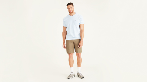 dockers Perfect 10.5" Shorts (Big and Tall) New British Khaki