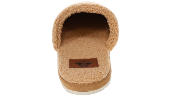 Dockers Quilted Micro-Sherpa Scruff Slip-On Mink Brown