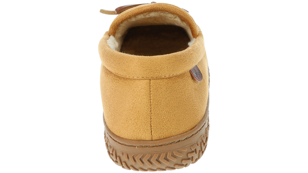 Dockers Rugged Microsuede Boater Moccasin Slippers Tan