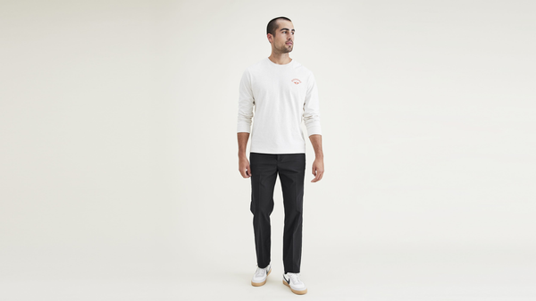 dockers Signature Go Khakis Straight Fit Beautiful Black