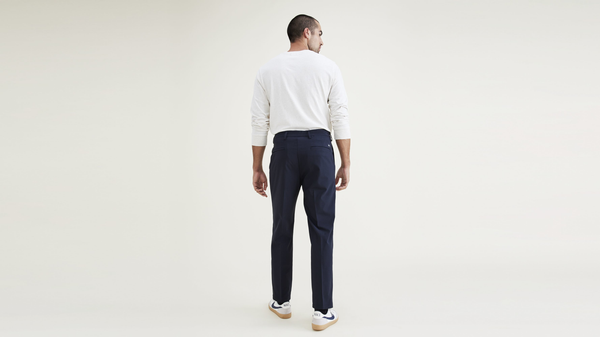 Dockers Signature Go Khakis Straight Fit (Big And Tall) Beautiful Black