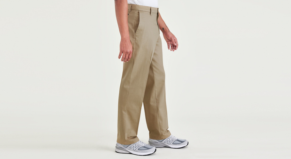 Dockers Signature Iron Free Khakis Classic Fit With Stain Defender® (Big And Tall) New British Khaki