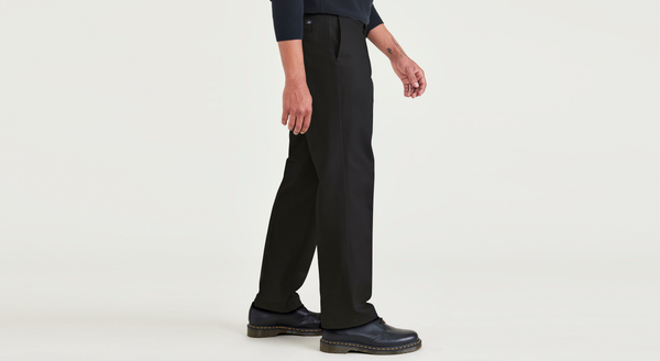 Dockers Signature Iron Free Khakis Classic Fit With Stain Defender® (Big And Tall) Beautiful Black