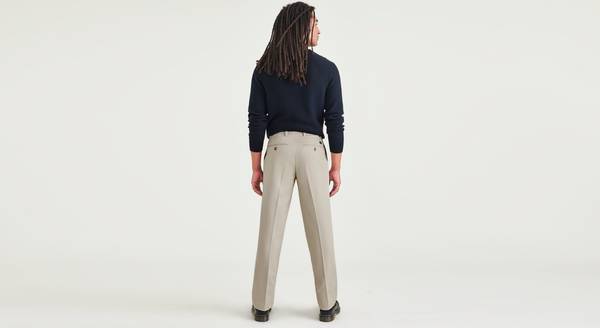 Dockers Signature Iron Free Khakis Classic Fit With Stain Defender® Khaki