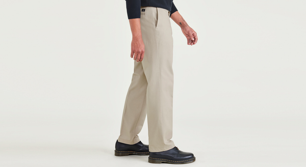 Dockers Signature Iron Free Khakis Classic Fit With Stain Defender® Khaki