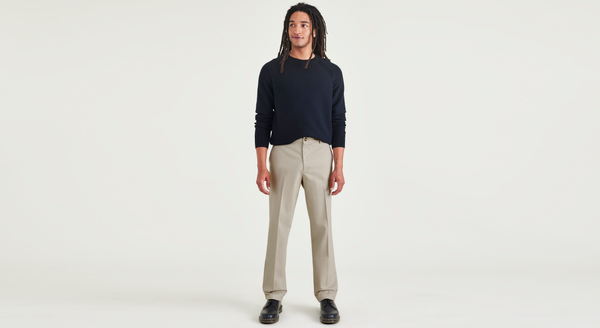 dockers Signature Iron Free Khakis Classic Fit with Stain Defender® Khaki