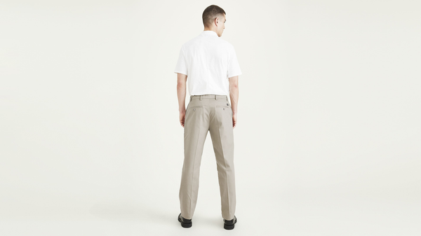 Dockers Signature Iron Free Khakis Classic Fit With Stain Defender® (Big And Tall) Khaki