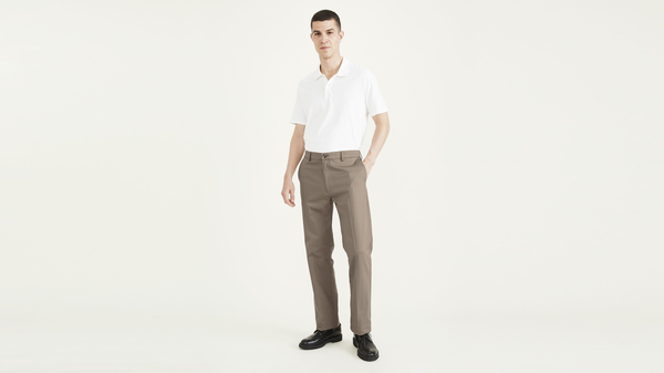 dockers Signature Iron Free Khakis Classic Fit with Stain Defender® Tan