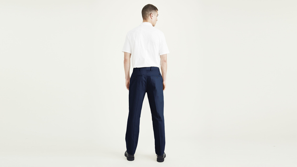 Dockers Signature Iron Free Khakis Classic Fit With Stain Defender® Blue