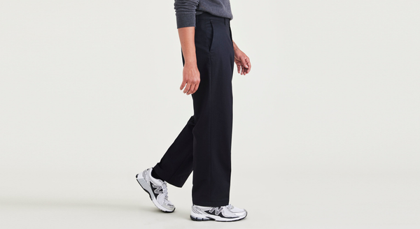 Dockers Signature Iron Free Khakis Relaxed Fit With Stain Defender® Beautiful Black