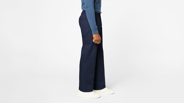 Dockers Signature Iron Free Khakis Relaxed Fit With Stain Defender® Blue