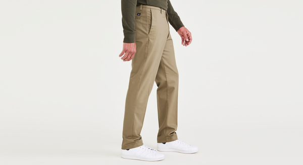 Dockers Signature Iron Free Khakis Slim Fit With Stain Defender® New British Khaki