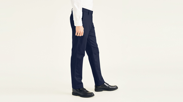 Dockers Signature Iron Free Khakis Slim Fit With Stain Defender® Blue