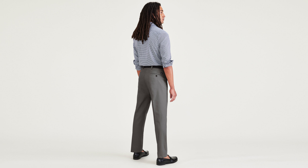 Dockers Signature Iron Free Khakis Slim Fit With Stain Defender® Burma Grey