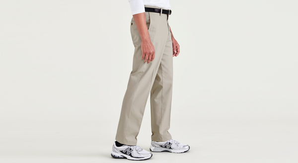 Dockers Signature Iron Free Khakis Straight Fit With Stain Defender® Khaki