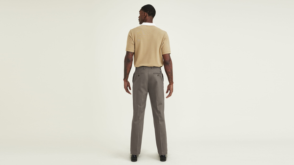 Dockers Signature Iron Free Khakis Straight Fit With Stain Defender® (Big And Tall) Brown