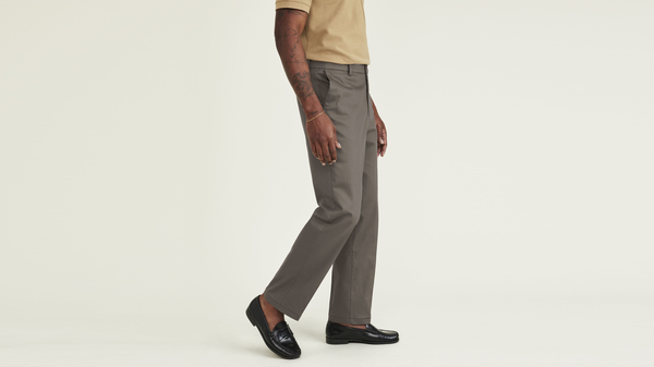 Dockers Signature Iron Free Khakis Straight Fit With Stain Defender® (Big And Tall) Brown