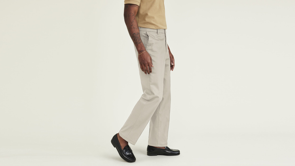 Dockers Signature Iron Free Khakis Straight Fit With Stain Defender® (Big And Tall) Khaki