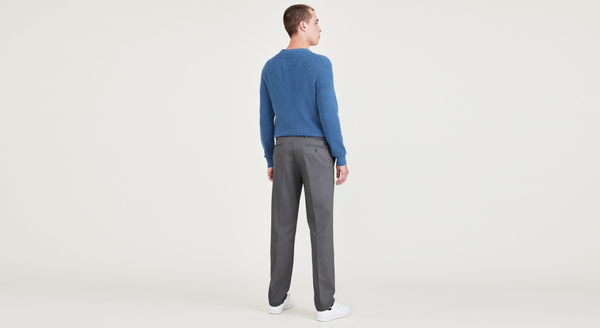 Dockers Signature Iron Free Khakis Straight Fit With Stain Defender® Burma Grey
