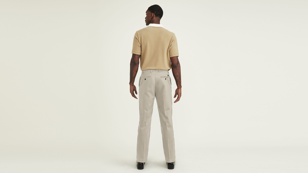 Dockers Signature Iron Free Khakis Straight Fit With Stain Defender® (Big And Tall) Khaki
