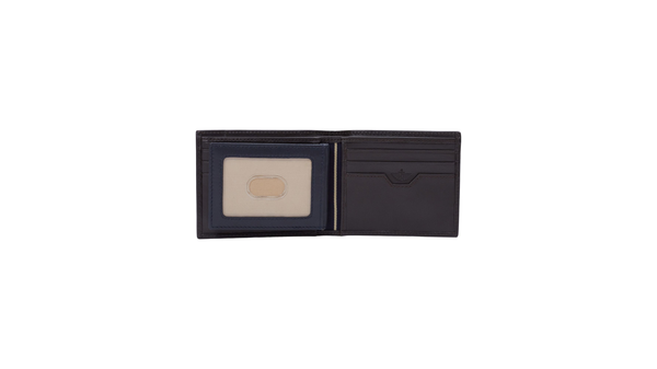 Dockers Slimfold Wallet With Removable Card Case Brown/Navy