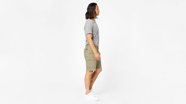 Dockers Smart 360 Tech Cargo 9" Shorts (Big And Tall) Green