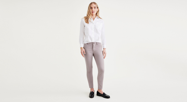 dockers Weekend Chinos Skinny Fit: Premium Edition Purple Dove