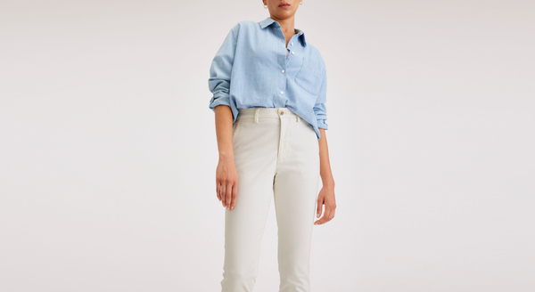 Dockers Weekend Chinos Skinny Fit: Premium Edition White