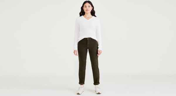 dockers Weekend Chinos Slim Fit: Premium Edition Green