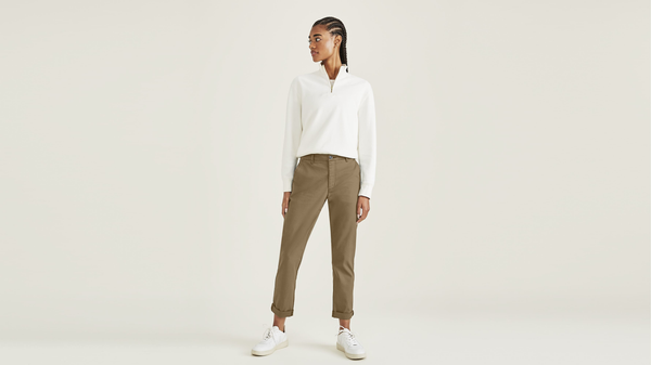dockers Weekend Chinos Slim Fit: Premium Edition Khaki