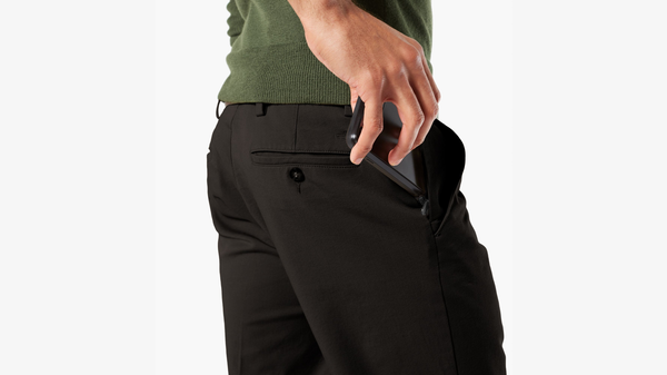 Dockers Workday Khakis Athletic Fit (Big And Tall) Black