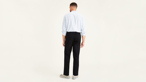 Dockers Workday Khakis Classic Fit (Big And Tall) Black