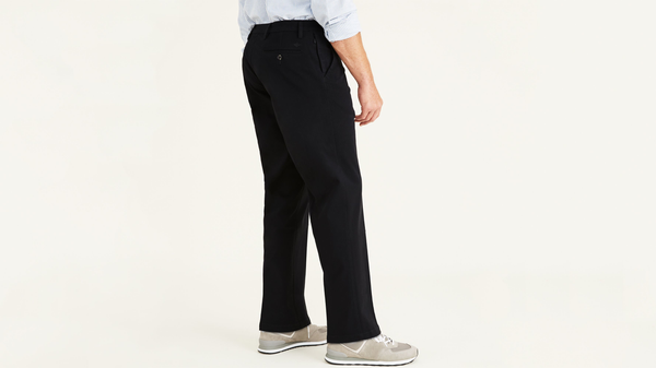 Dockers Workday Khakis Classic Fit (Big And Tall) Black