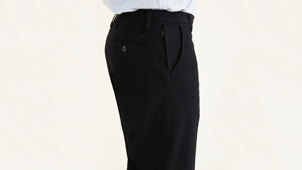 Dockers Workday Khakis Classic Fit (Big And Tall) Black