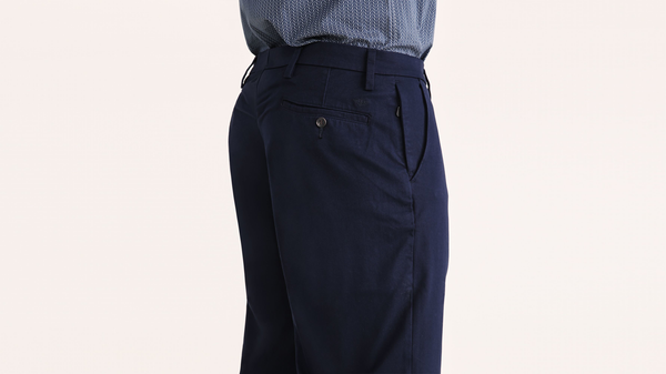 Dockers Workday Khakis Classic Fit (Big And Tall) Blue