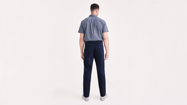 Dockers Workday Khakis Classic Fit (Big And Tall) Blue