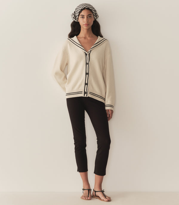 Dôen BONAVENTURE CARDIGAN CREME